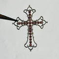 cutie pink cross charm
