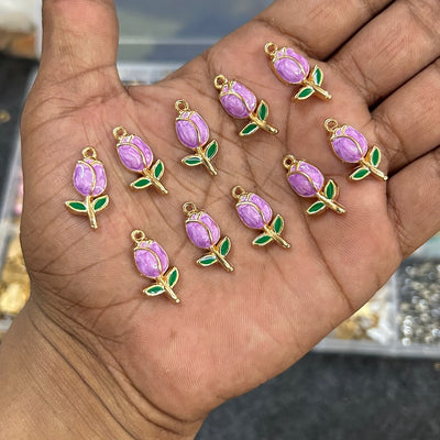 tulip purple charms