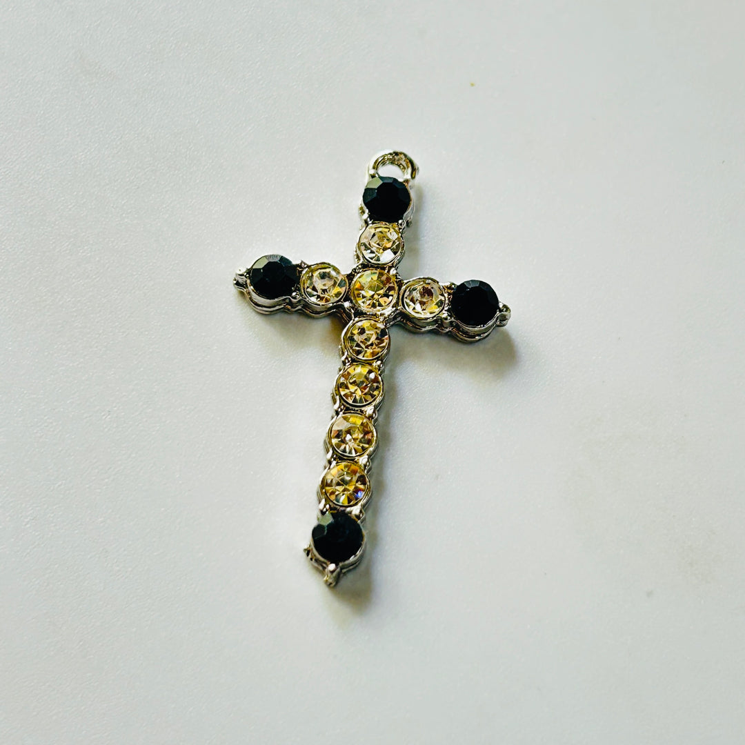 black white cross