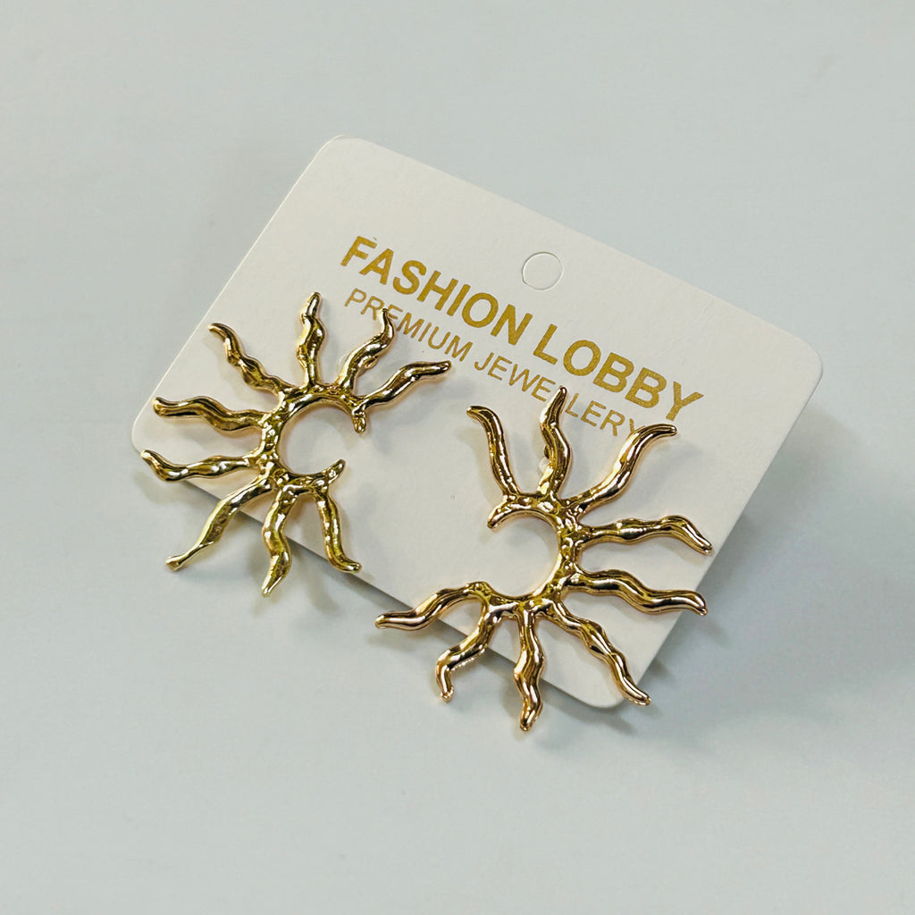 trending sun earrings