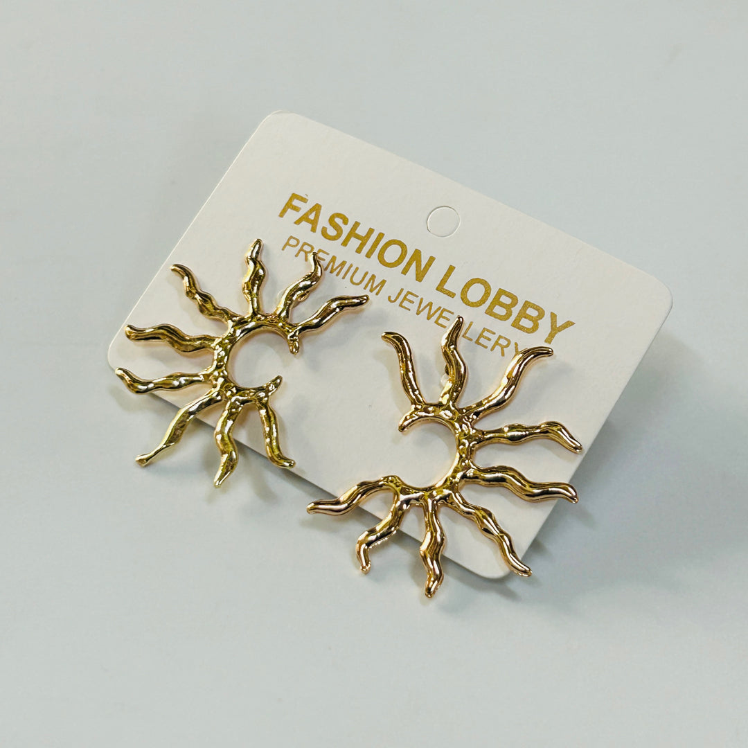 trending sun earrings