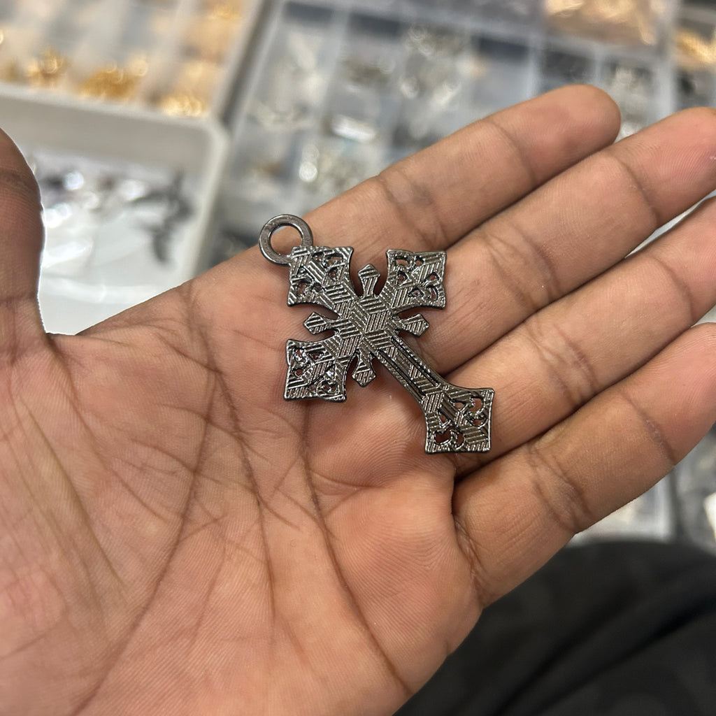 Dark gothic black stone cross ( Exclusive ðŸ«µðŸ¼ )