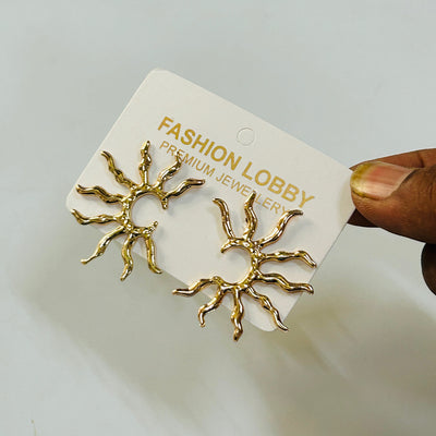 trending sun earrings